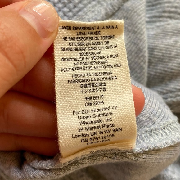 Free People Waffle Knit Flowy Top - Picture 7 of 7